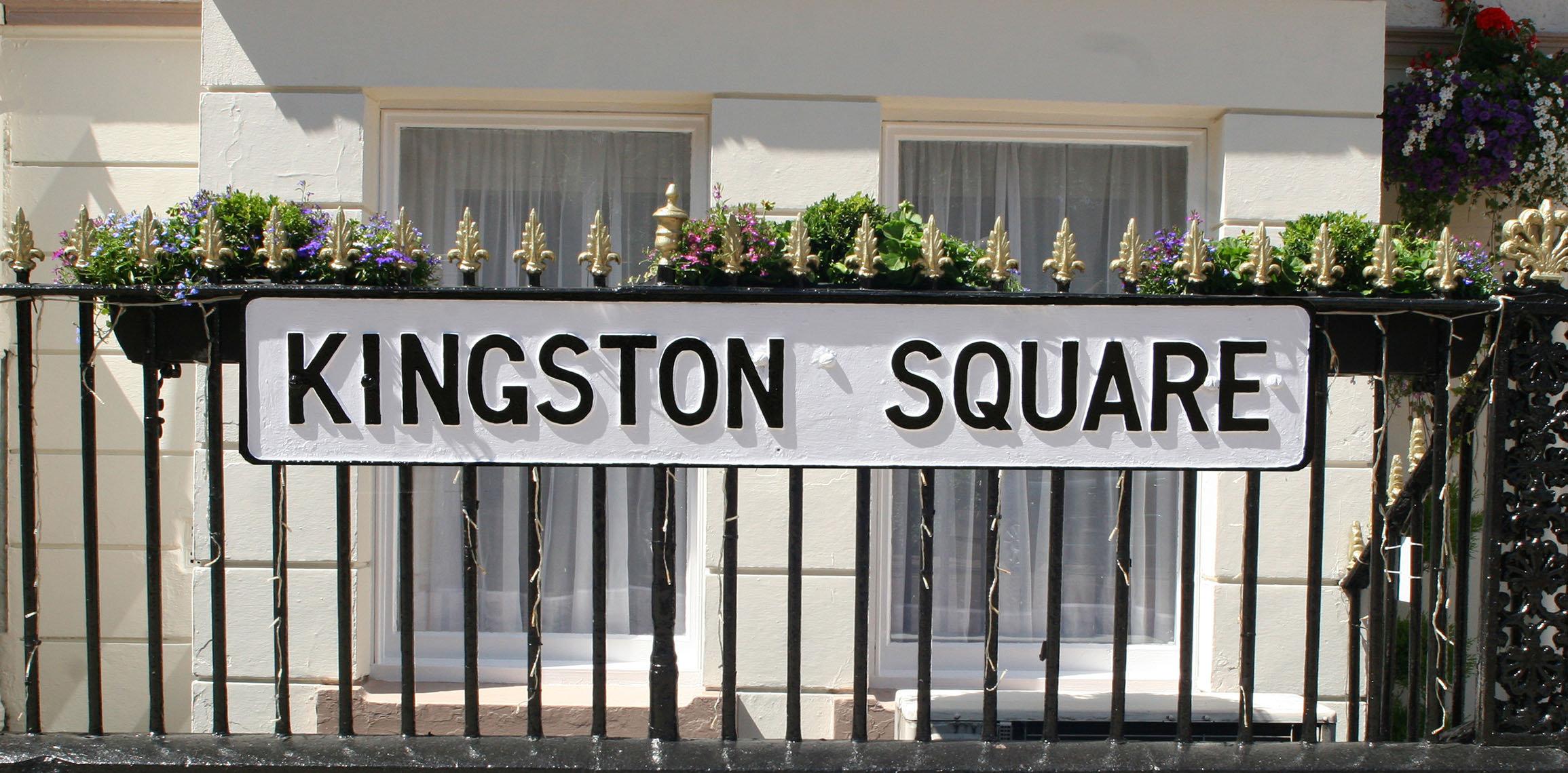 Kingston Square Sign