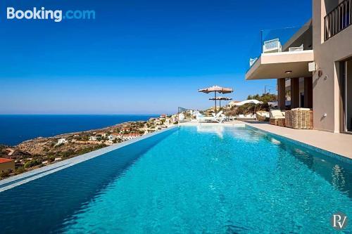 Kokkinon Khorion Villa Sleeps 12 Pool Air Con WiFi in KOKKINON KHORION, Greece