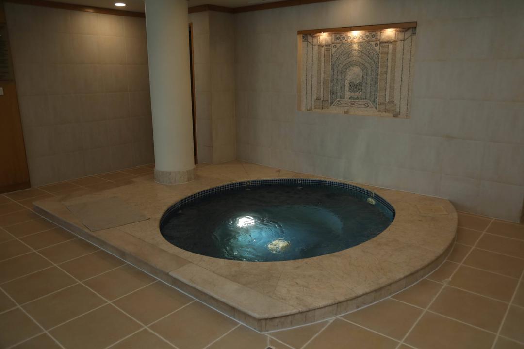 Relax and enjoy a comforting dip in the jacuzzi