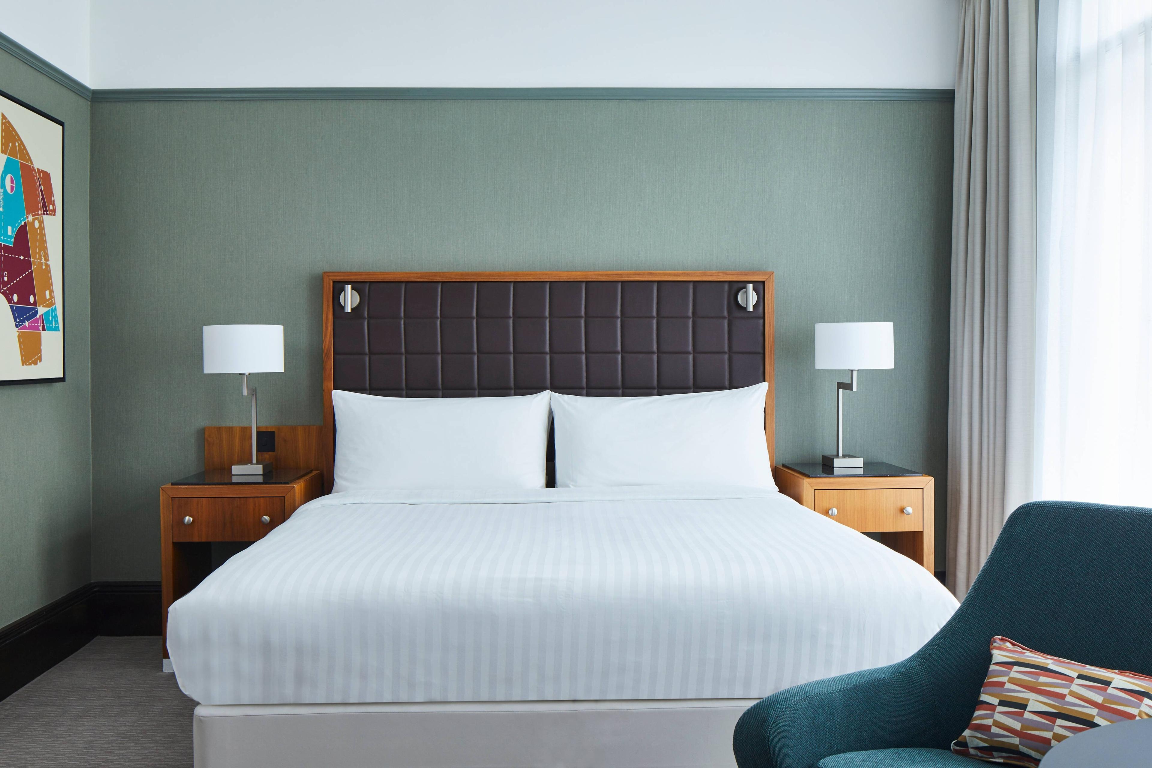Enjoy your time in Leeds with comfortable amenities and a spacious room when you reserve our Deluxe Queen guest room.