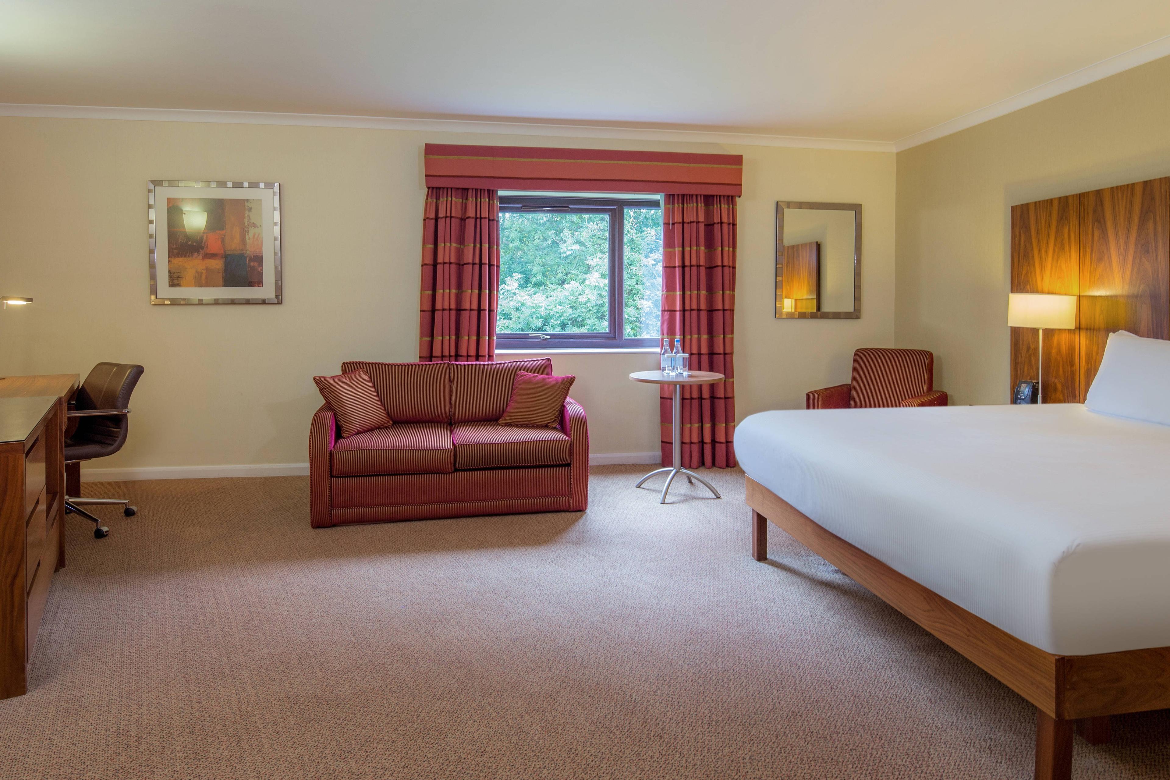 These are our largest rooms, offering comfort to you with a large queen bed and sofa which converts to a sofa bed if required.