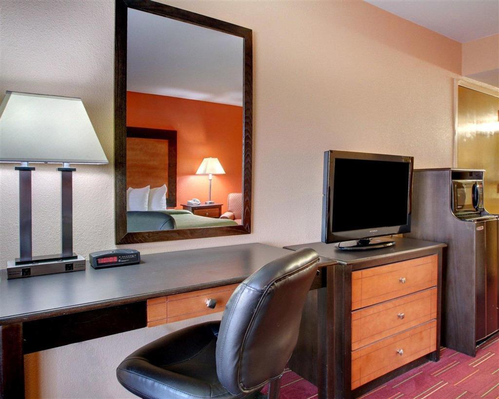 Guest room with flat-screen television