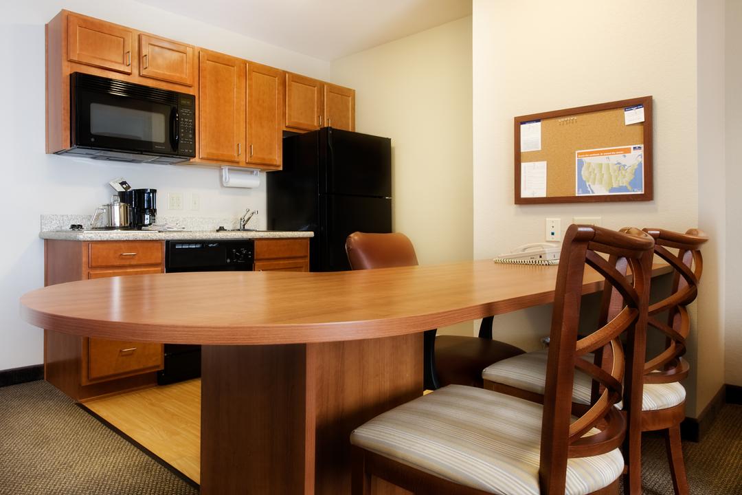 Fully equipped kitchen in your Executive One-Bedroom Suite