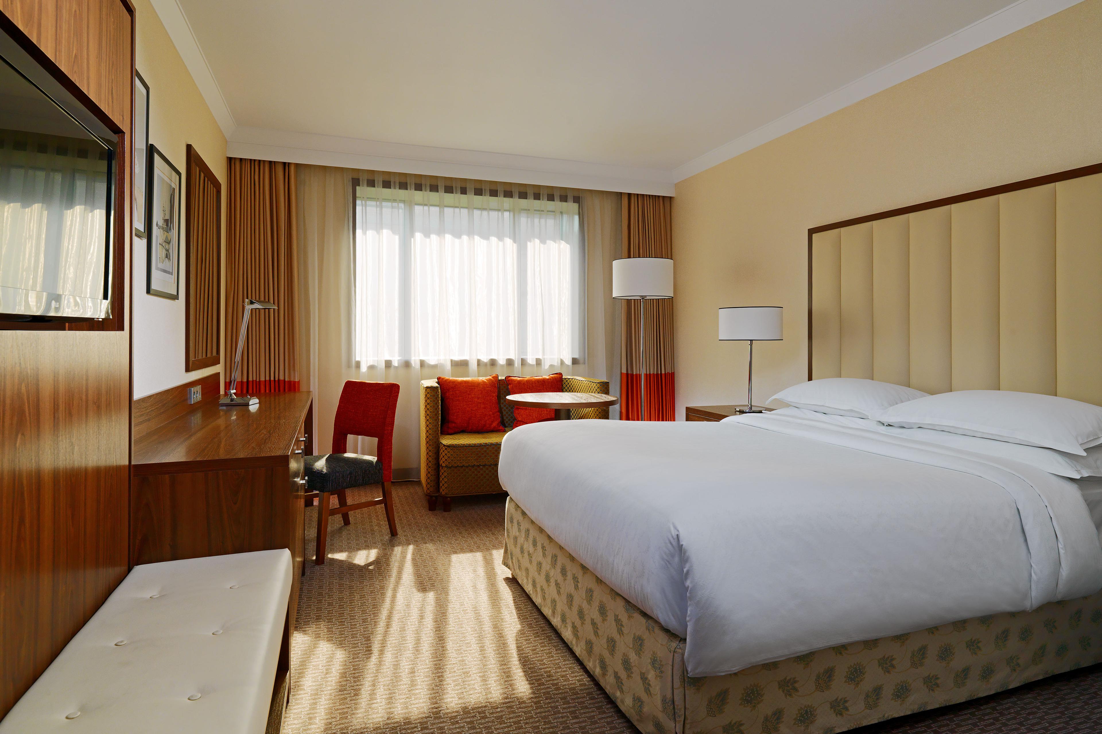 Enjoy the spacious accommodations in our Deluxe rooms, featuring Queen bed.