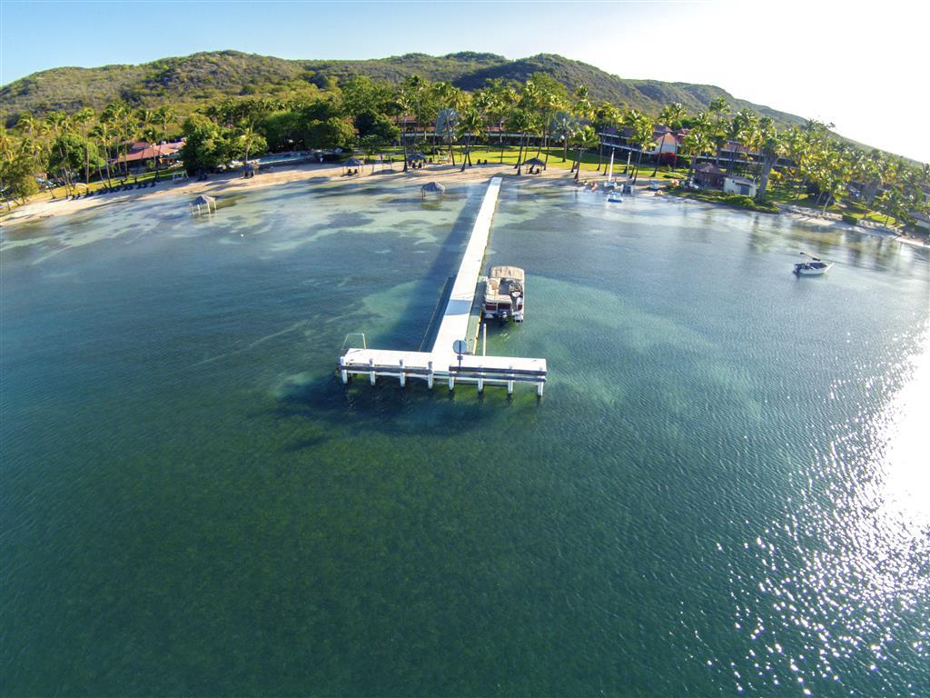 Aerial View Hotel Dock