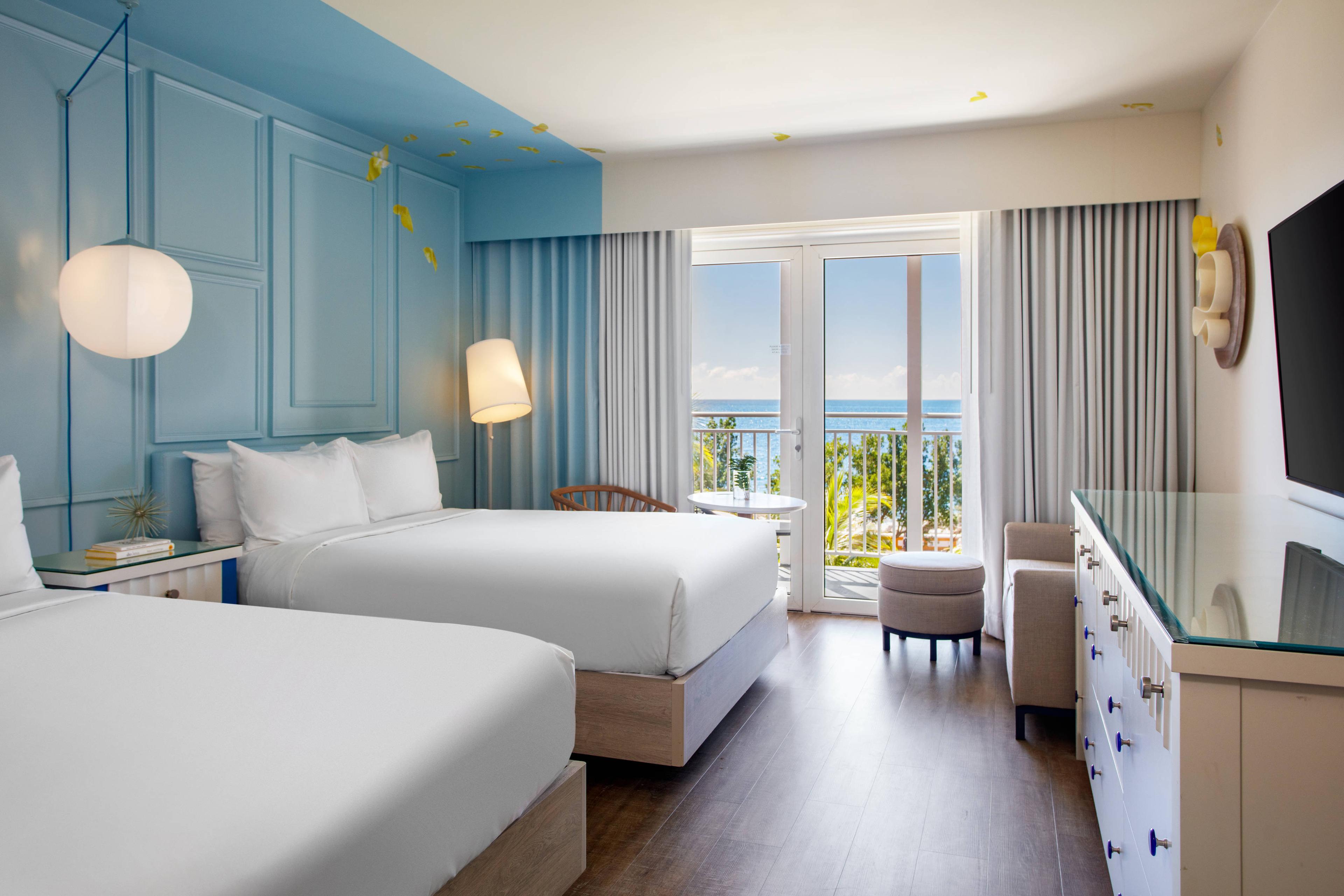 Experience breathtaking ocean views from our modern, newly renovated guestrooms