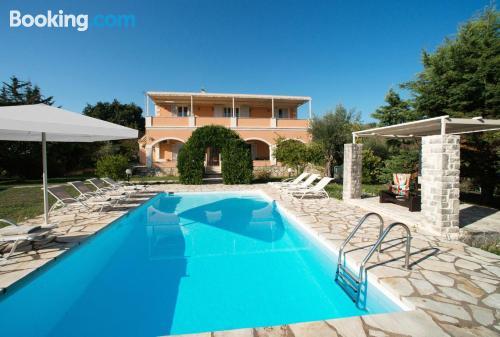 Kassiopi Villa Sleeps 10 Pool Air Con WiFi in KASSIOPI, Greece