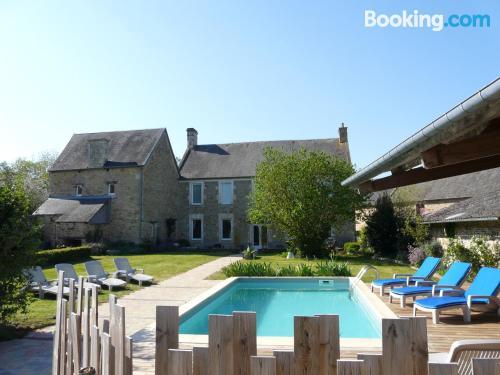 Villa with 6 bedrooms in Le Locheur with private pool enclosed garden and WiFi 30 km from the beach in LE LOCHEUR, France