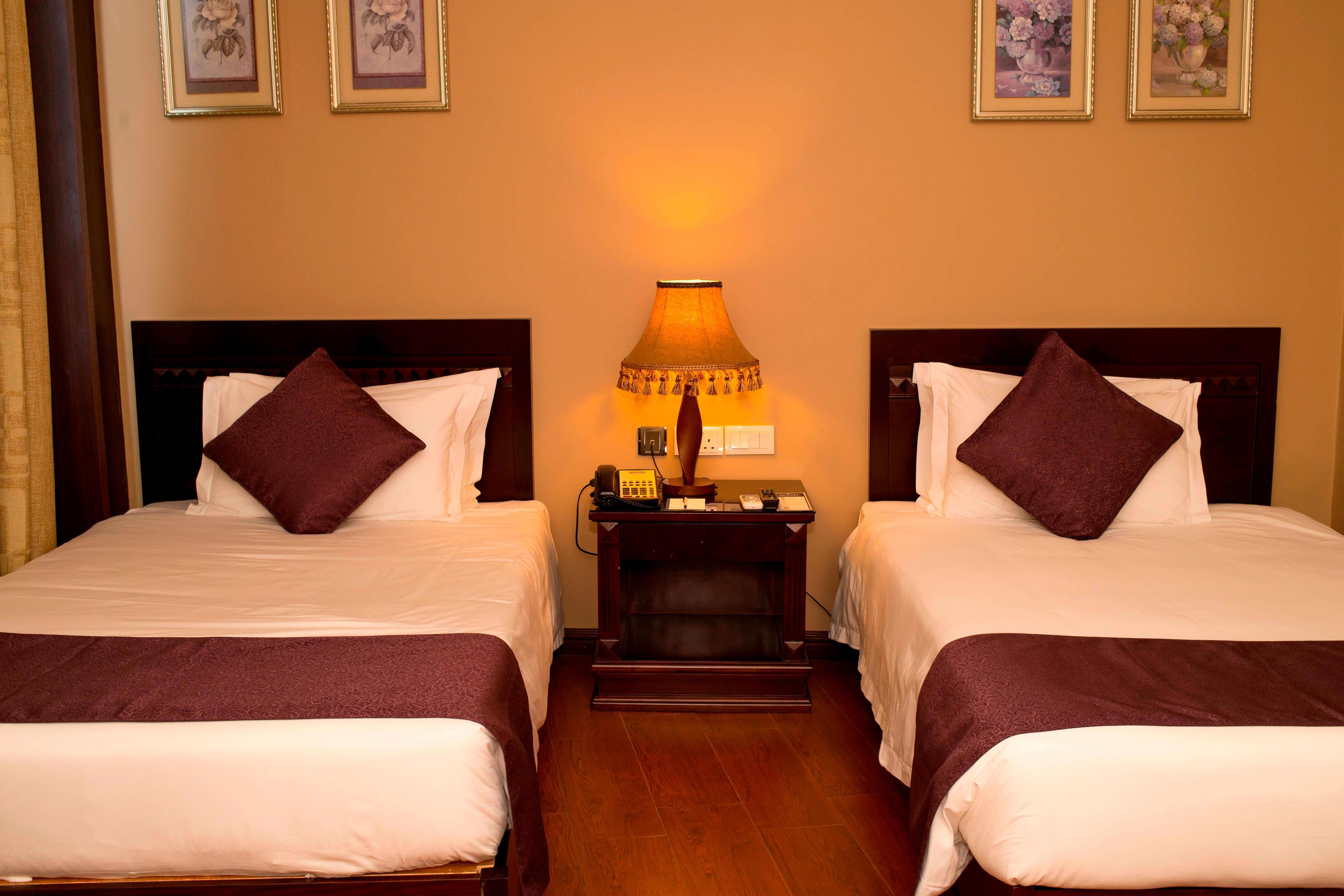 The guest rooms are offer a luxurious and spacious stay.