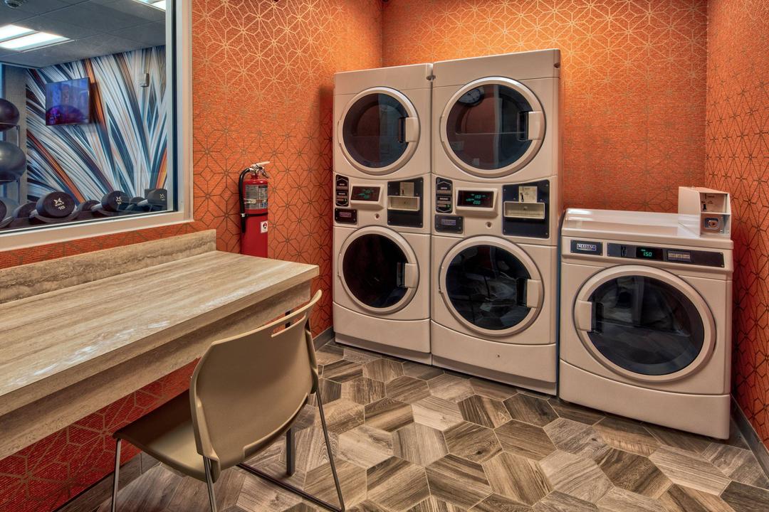 Our guest laundry room is available 24 hours a day with complimentary laundry supplies provided!