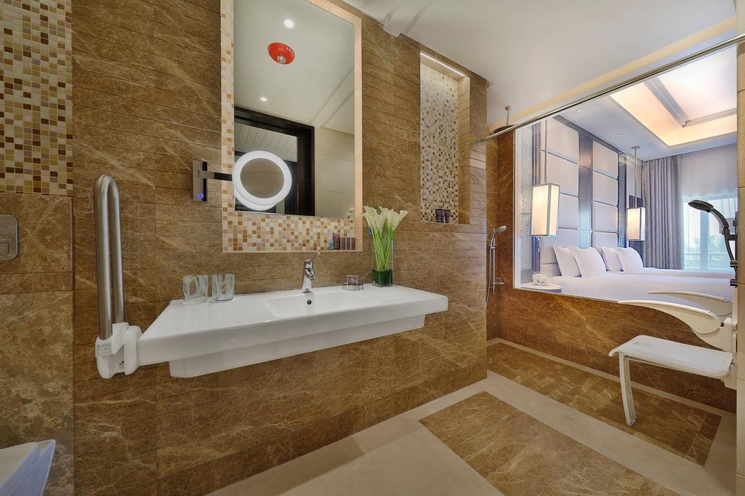 Accessible bedrooms and bathrooms are equipped for the comfort and convenience of our guests.