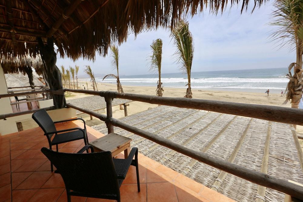 Cerritos Surf Town Beach Front Hotel And in El Pescadero, Mexico