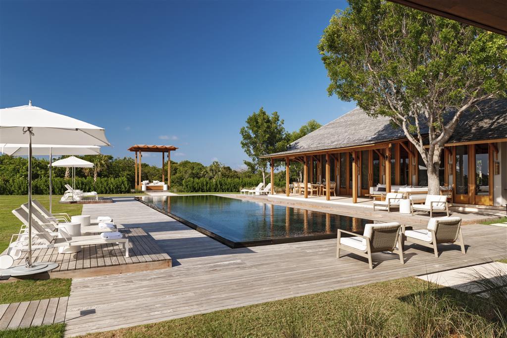 Amanyara Turks & Caicos Four Bedroom Deluxe Beach Sala Villa pool