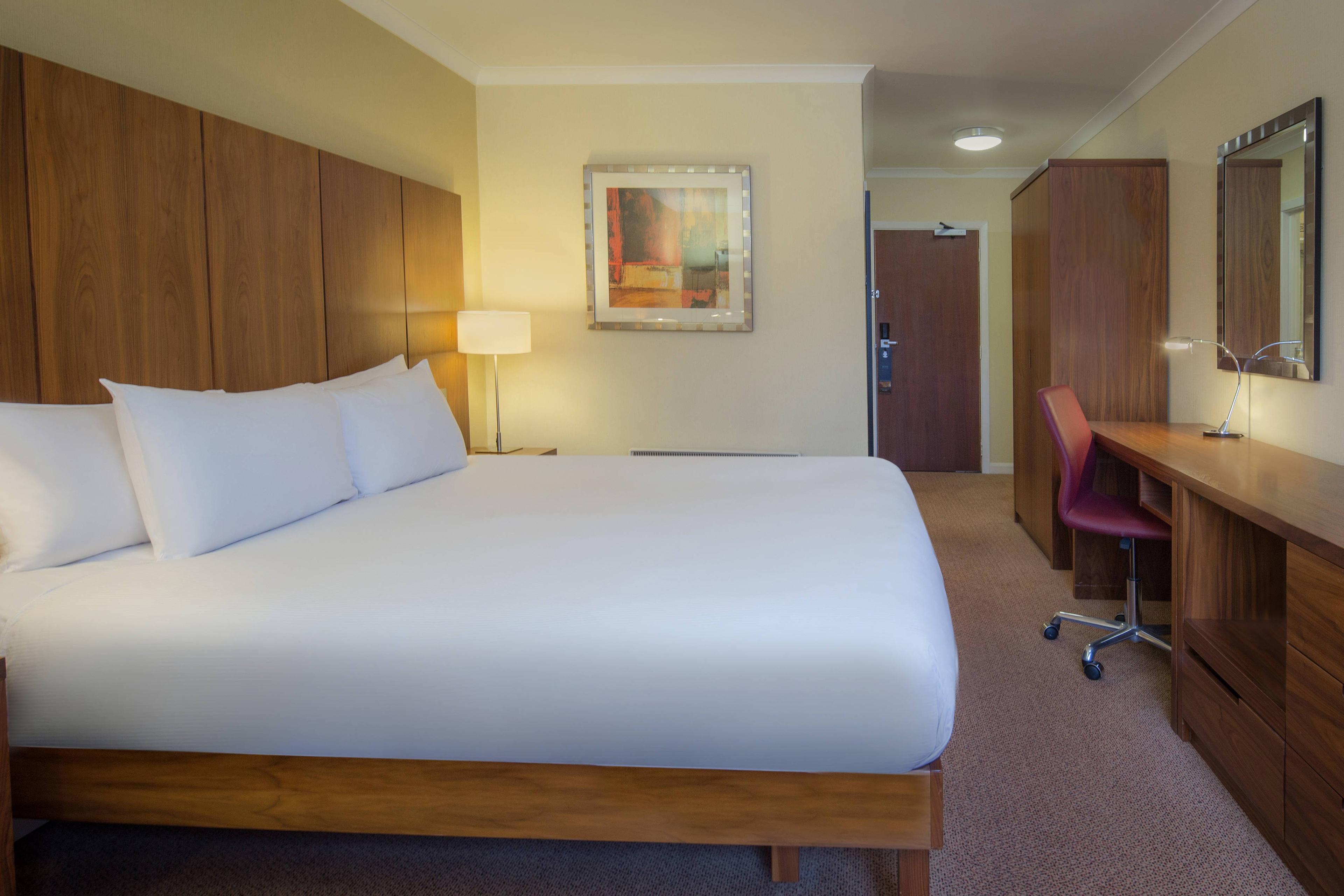 Relax in our upgraded bedrooms, with 19-square meters of floor space and a king bed as standard.