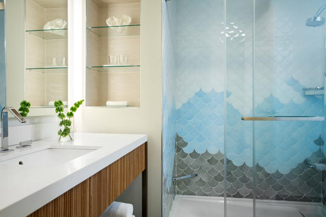Enjoy a rejuvenating shower everyday from our modern fully renovated bathrooms