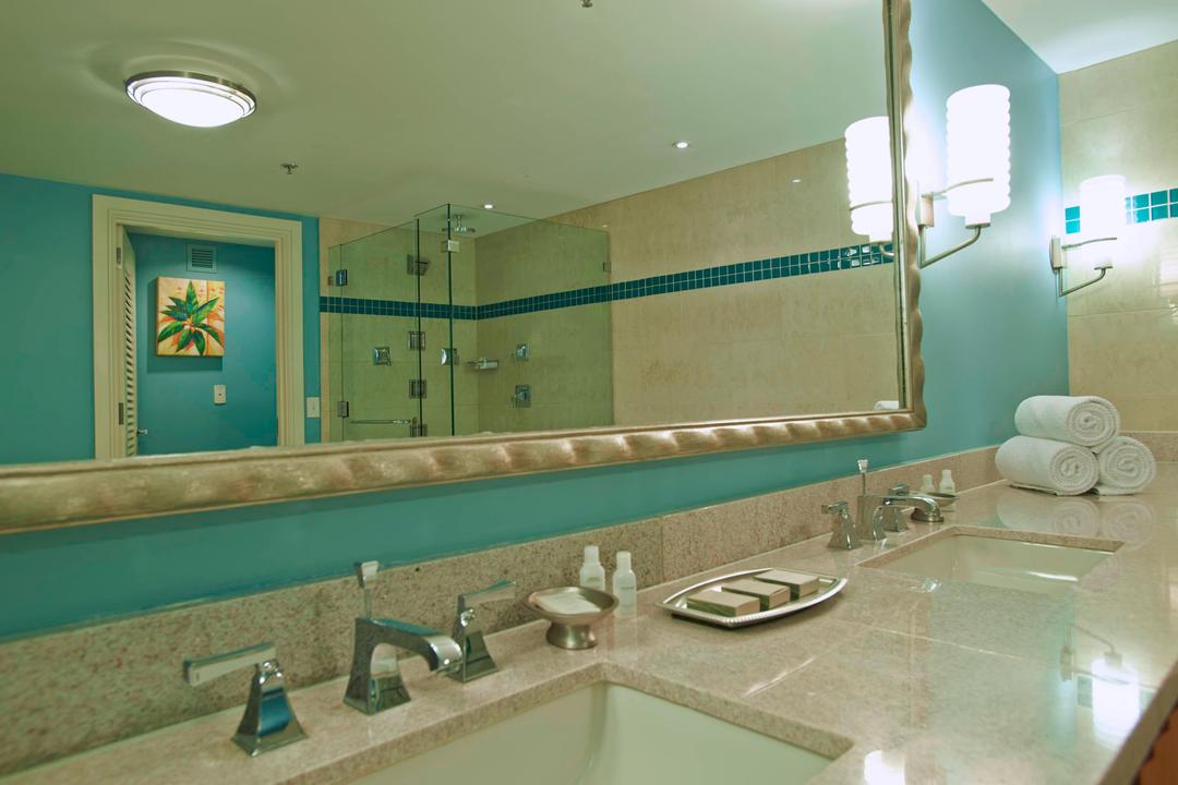 With rainfall showers and dual vanities, our bathrooms provide for your ultimate relaxation.